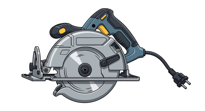 Circular Saw Power Tool Machine.