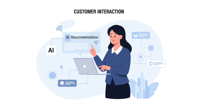 AI Customer Interaction & Recommendation System