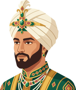Portrait of a Mughal Emperor