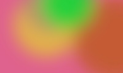 Obraz premium Abstract gradient background, with soft blended, pink green and, orange colors