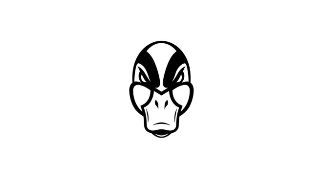 Batman superhero comic book character head.