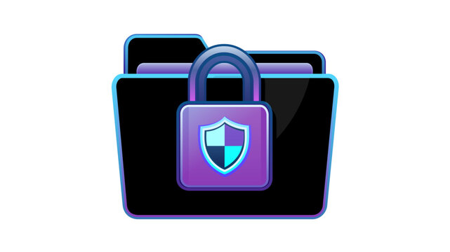 Cyber security shield vector icon with a central keyhole and editable stroke for protection concepts, digital safety illustration featuring a minimalist design and adjustable line weight.