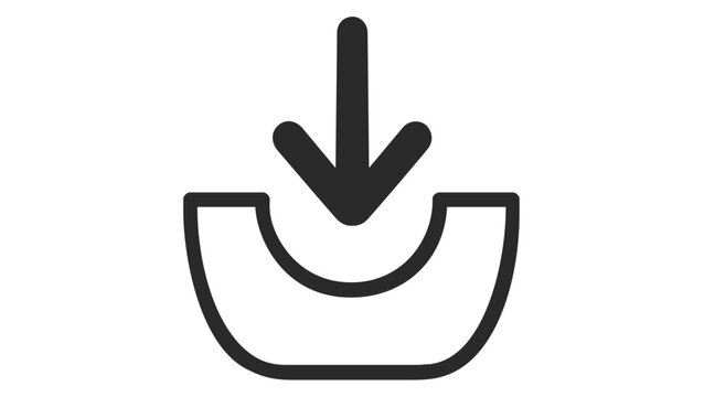 Sleek Platform Engineering Blueprint Vector Icon Illustration Highlighting Multi-Layered Technical Infrastructure and Software Architecture Design for Scalable Digital Development System