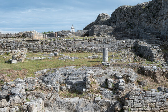 yacimiento romano de conimbriga, portugal