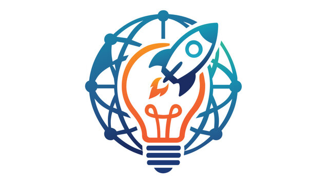 Digital marketing and SEO optimization vector icon for web development projects, minimalist business illustration representing online search strategies and content visibility improvement service.