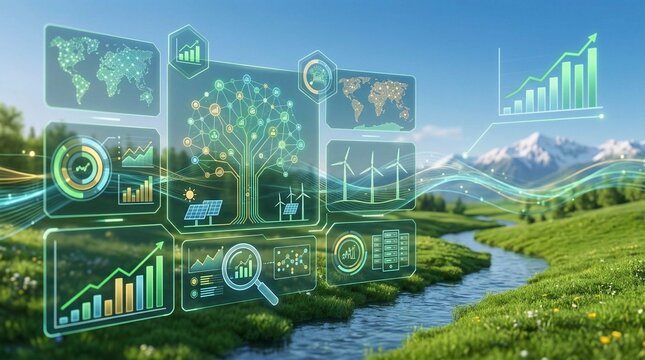 Digital sustainability impact measurement, outcomes tracking, spring metrics, evidence-based decisions, continuous improvement, technological assessment 
