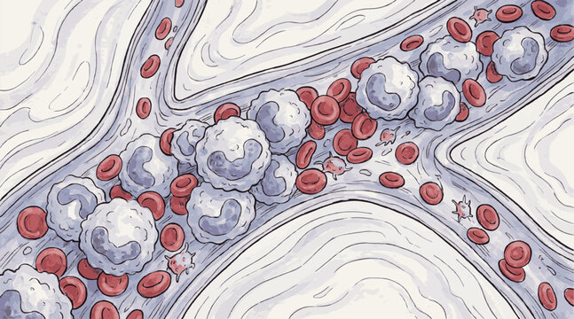 Leukocytes in Bloodstream