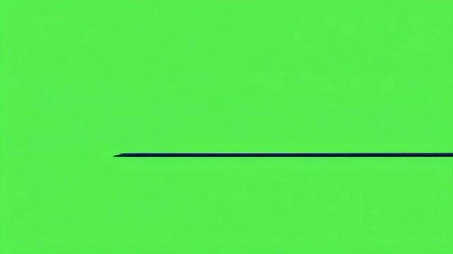 Breaking news lower third graphic animation showing a governor declaring a state of emergency with text appearing on a green screen background for video news production