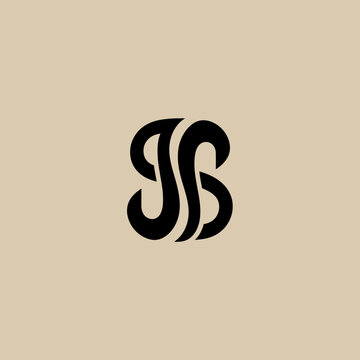 Elegant Monogram JJB Logo Design.