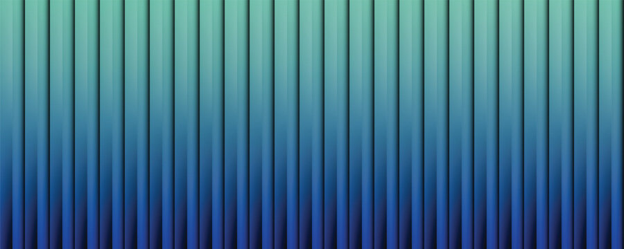 Gradient blue and green striped background with vertical lines texture
