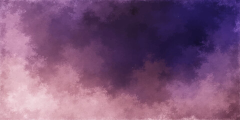 Abstract pink and white clouds drift across a blue nature sky backdrop to create a textured cloudscape background with soft light and stormy dark weather elements © RASEL