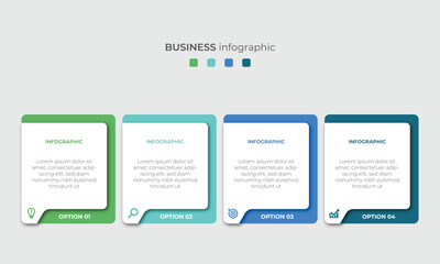 Naklejka premium Steps Timeline Infographics Images Template Design, Business Concept With 4 Steps Or Options, Can Be Used For Workflow Layout, Diagram, Vector design