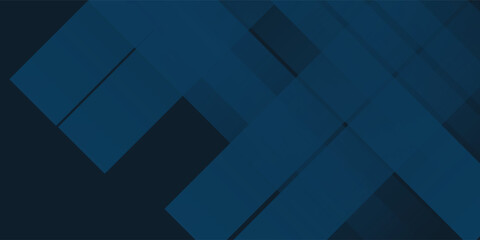 Obraz premium Blue Background. Dark blue abstract background geometry shine and layer element vector for presentation design. Vector design for business, corporate, institution, party, festive, seminar, and talks