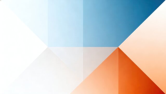 Abstract geometric color pattern