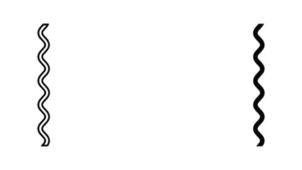 Black wavy line icons © Fahima