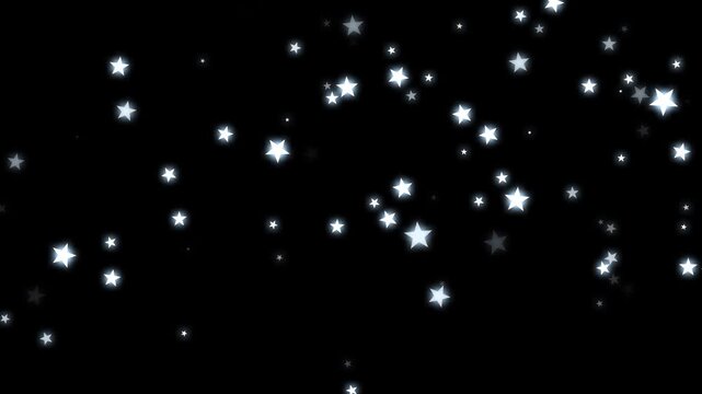 Sparkle 4K white glowing twinkle stars animation with sparkling glitter dust trails, magical particle burst, shining doodle sparkle line, seamless fairy dust transition overlay on black background