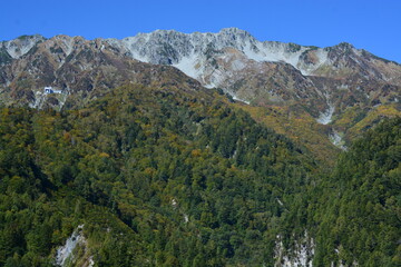 Fototapeta premium 富山県 立山黒部アルペンルート～黒部ダム