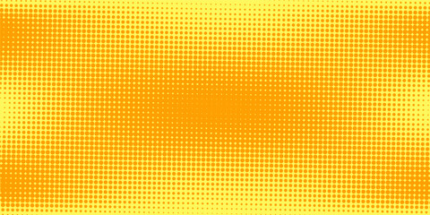 Fototapeta premium Abstract Red and Black Halftone Dot Background, Dynamic Gradient Circle Pattern, Modern Pop Art Vector Illustration for Gaming, Comic Style Backdrop, Banner and Poster Design