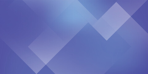 Fototapeta premium Abstract soft purple and blue geometric background with transparent overlapping squares and subtle light gradient vector illustration