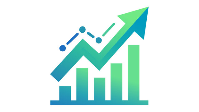Comprehensive data analytics vector icon illustration showing a light bulb with gear and database symbols representing creative business intelligence and information technology solutions.