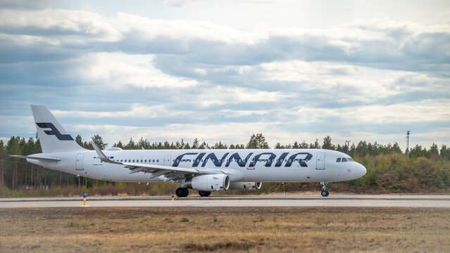 Finnair Airbus A319-112. Illustrative editorial.