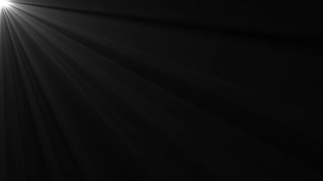 Abstract background with White and teal light beams shining from opposite corners. Glitter, shiny, bright, flare footage Isolated light rays animation, cc light rays on cc star bust .
