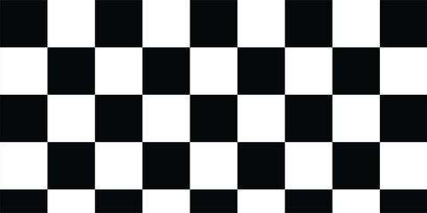 Naklejka premium Animated black and whiteAnimated black and white checker pattern background. Motion race flag.modern checker pattern background. Motion race flag