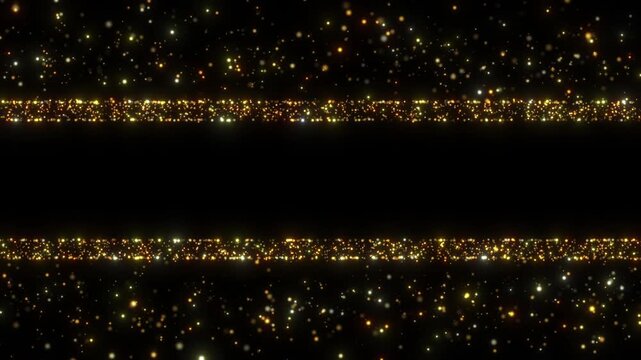 isolated gold glow border motion background loop