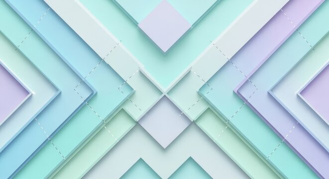 Pastel geometric pattern with diagonal stripes and gradient colors