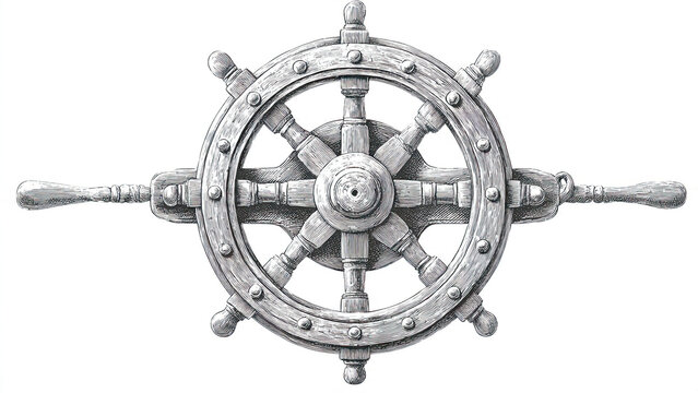 ship steering wheel