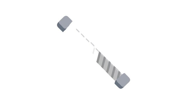 Isolated gray metal file tool on White Background