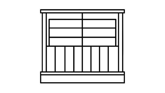 Open metal cash drawer with separate slots for paper bills, a functional flat vector icon illustration for retail payment systems, finance management, and business transaction equipment.
