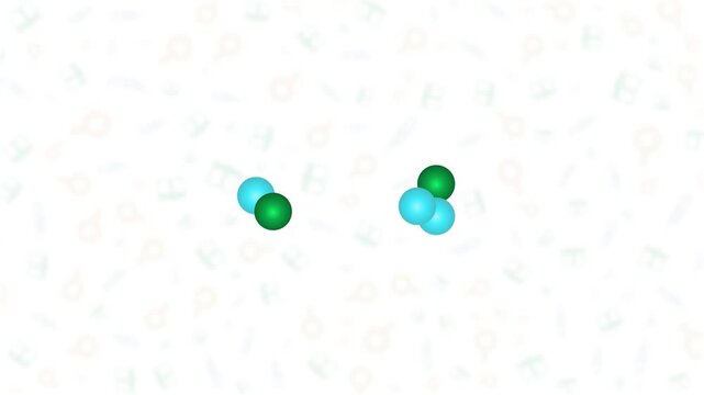 Educational Animation Of Nuclear Fusion Showing Atomic Nuclei Combining And Releasing Massive Energy For Physics Science Learning