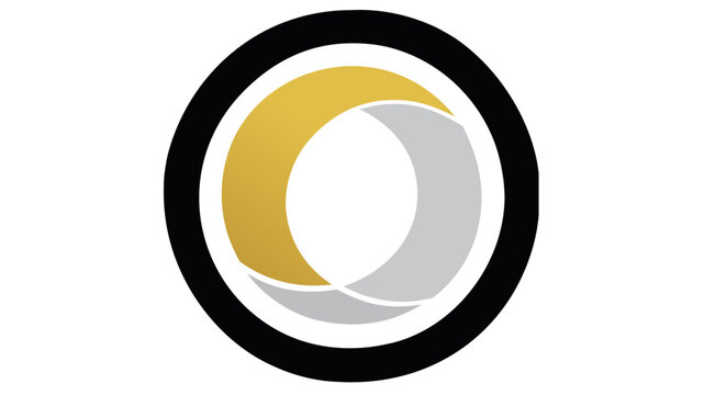 Professional photography circular reflector disc for studio lighting control, vibrant colorful line vector icon on white background, creative illustration for photographer gear and equipment.