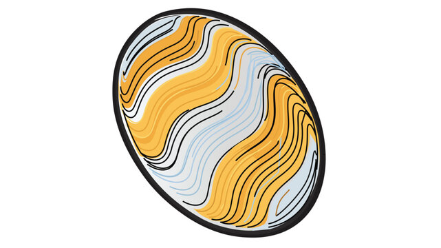 Circular reflector disc for photography lighting equipment, creative colorful line vector icon on white background with editable stroke, professional studio tool illustration for photographers.