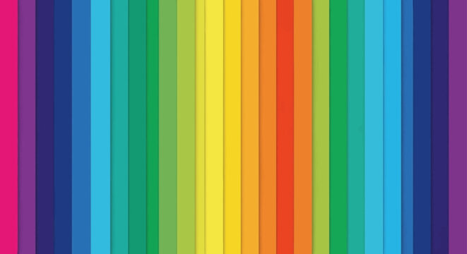 vertical rainbow stripes creating a vibrant colorful background pattern ideal for modern graphic design projects and digital art.