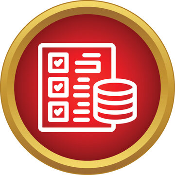 Document with checked boxes compiling data insights in a database