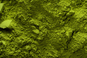 Fototapeta premium Matcha tea, matcha powder as a background.