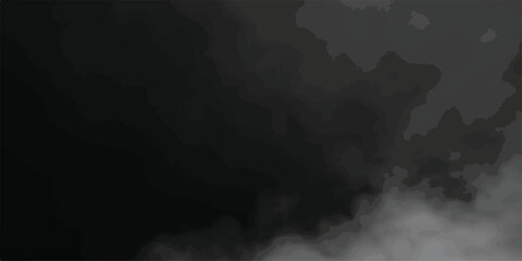 Wispy smoke effect on black background with background abstract ethereal © Romana