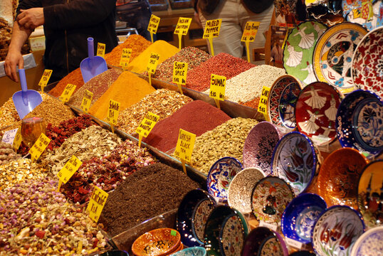Spice bazaar in Istanbul