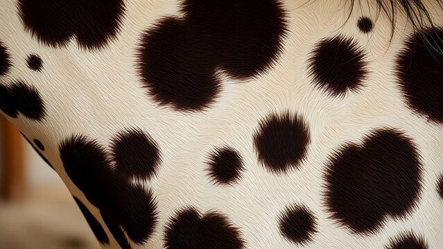 drowner. Close-up of an Appaloosa horse's coat with dark circular spots. wildlife magazines, conservation campaigns, designed for wildlife conservation campaigns, used by curriculum designers.