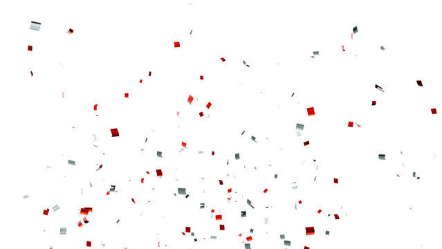 Colorful bright confetti isolated on transparent background, multicolored confetti falling png, celebration themes, party graphics, birthdays, festivals, new year designs, no shadows	