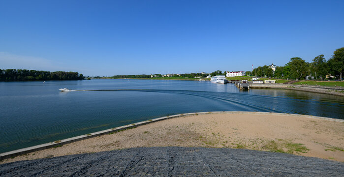 View of the Volga River near the town of Uglich