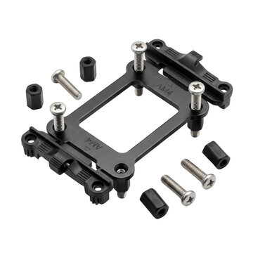 Black AM4 CPU Cooler Mounting Bracket Hardware Kit