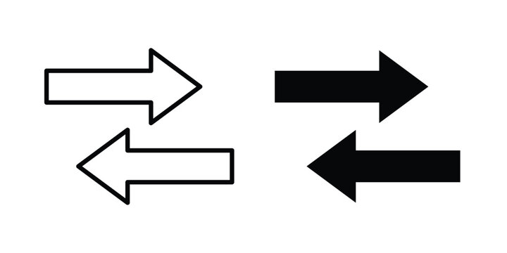 Compare icon concept editable stroke outline. flat vector illustration.