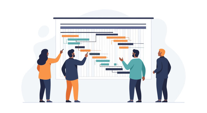 Team Planning Gantt Chart Presentation