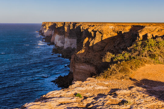 Cliffs Overlooking the Great Australian Bight Marine Park in Nullarbor