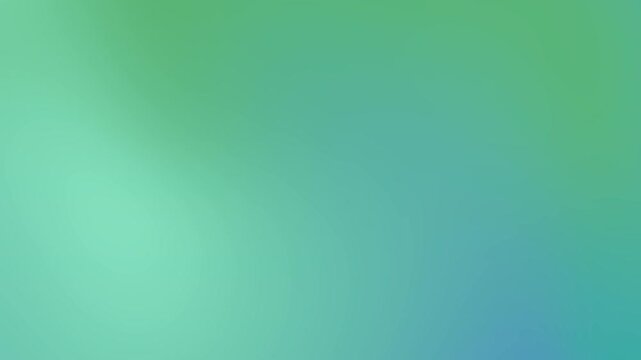 Fluid Teal and Green Mesh Gradient Motion Background