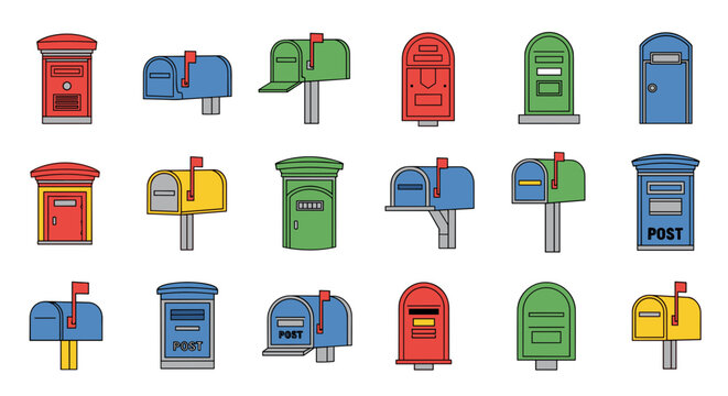 Collection of Mailboxes