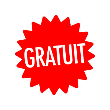 Gratuit / Free in French